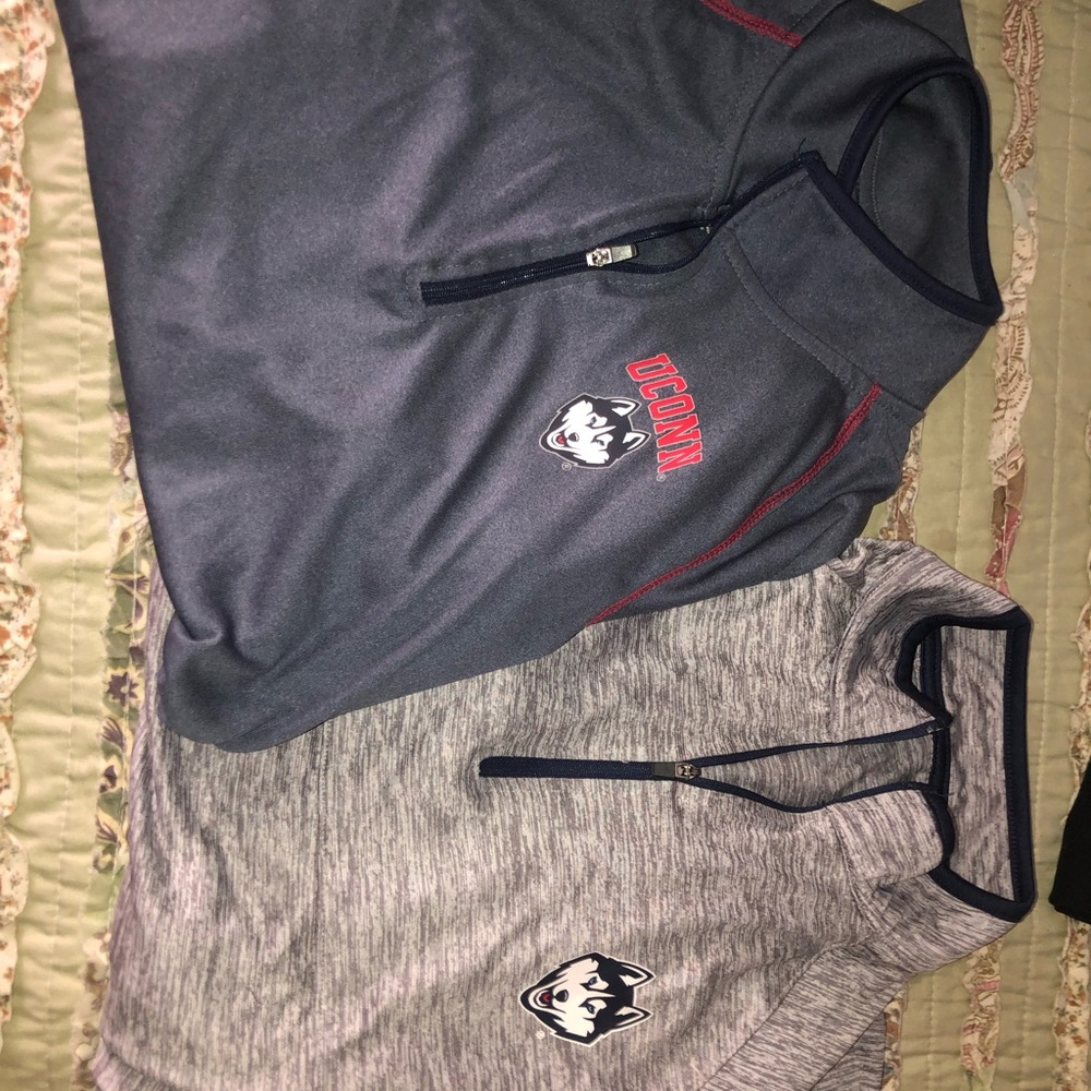 UConn Quarter-Zip Pullover Set